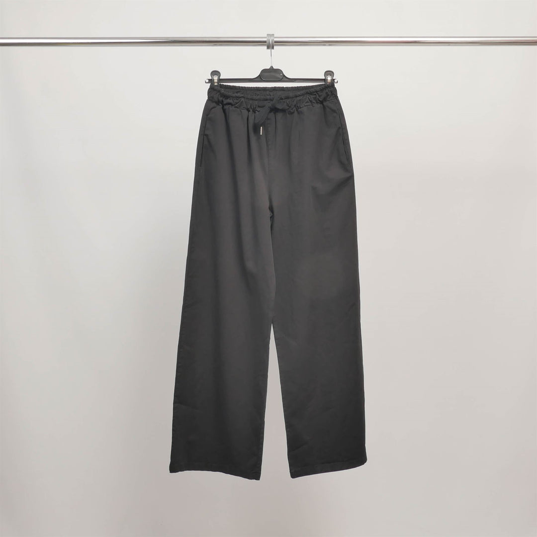 Straight-leg stretch cotton trousers CVA825149