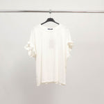 Charger l'image dans la galerie, T-shirt manches volantées en coton stretch CM54449
