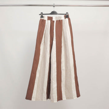 Pantalon large à rayures verticales  TDM19123-13