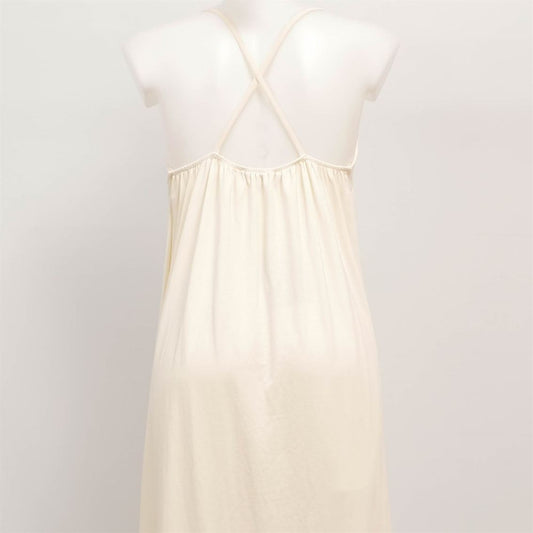 Robe longue à fines bretelles en jersey stretch – TDM23325