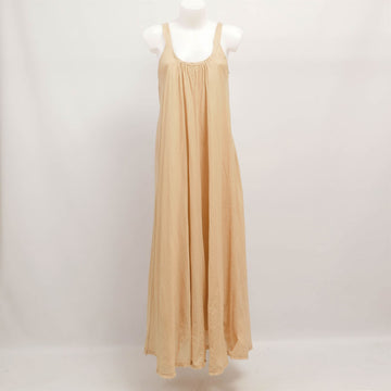 Robe longue à fines bretelles en coton léger  BCG01750