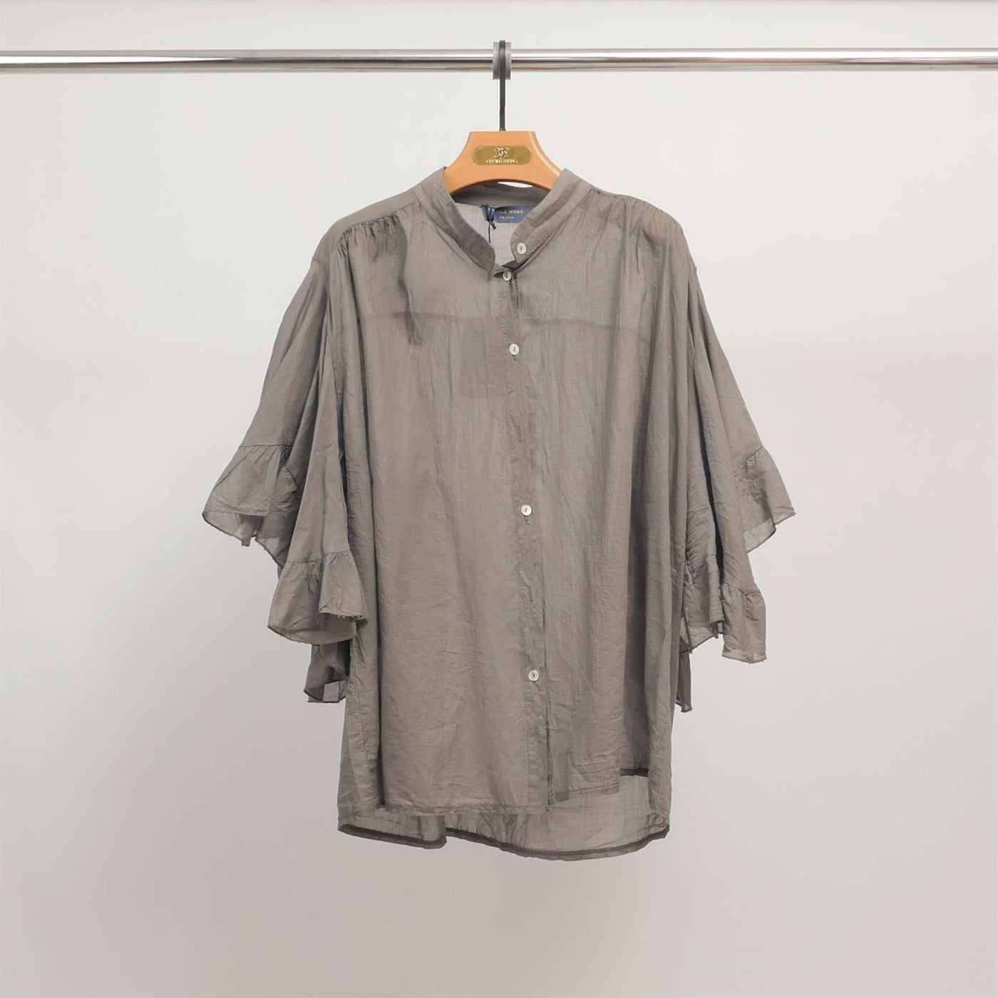 Chemise ample à manches volantées  DB84091