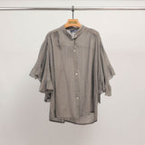 Chemise ample à manches volantées  DB84091