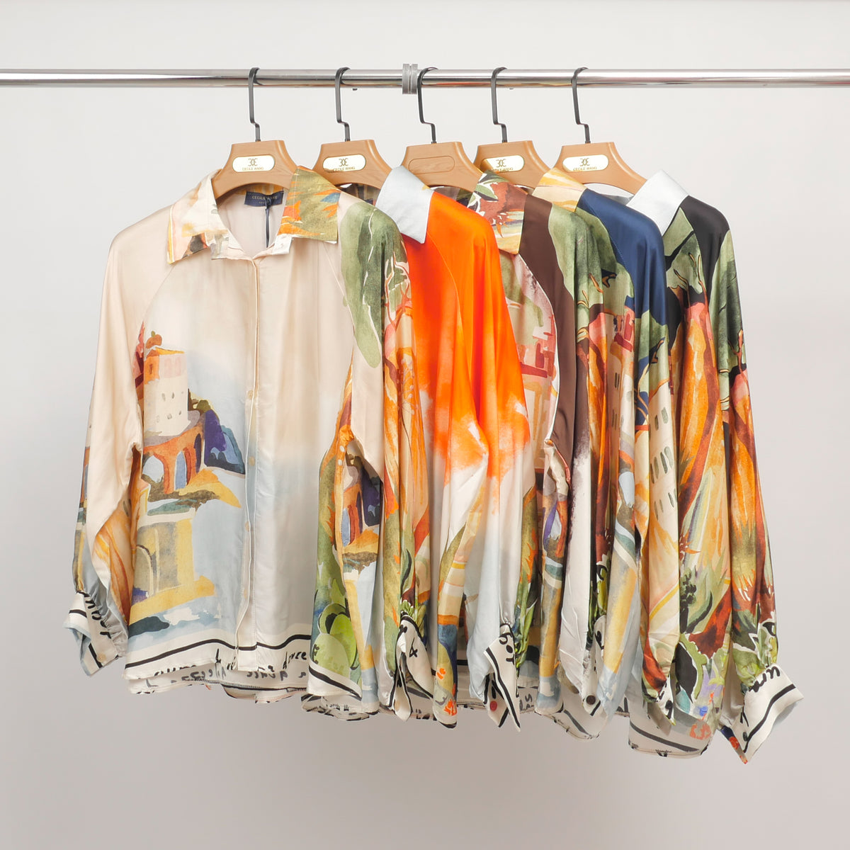 Fluid watercolor print tunic kd9905vs 22