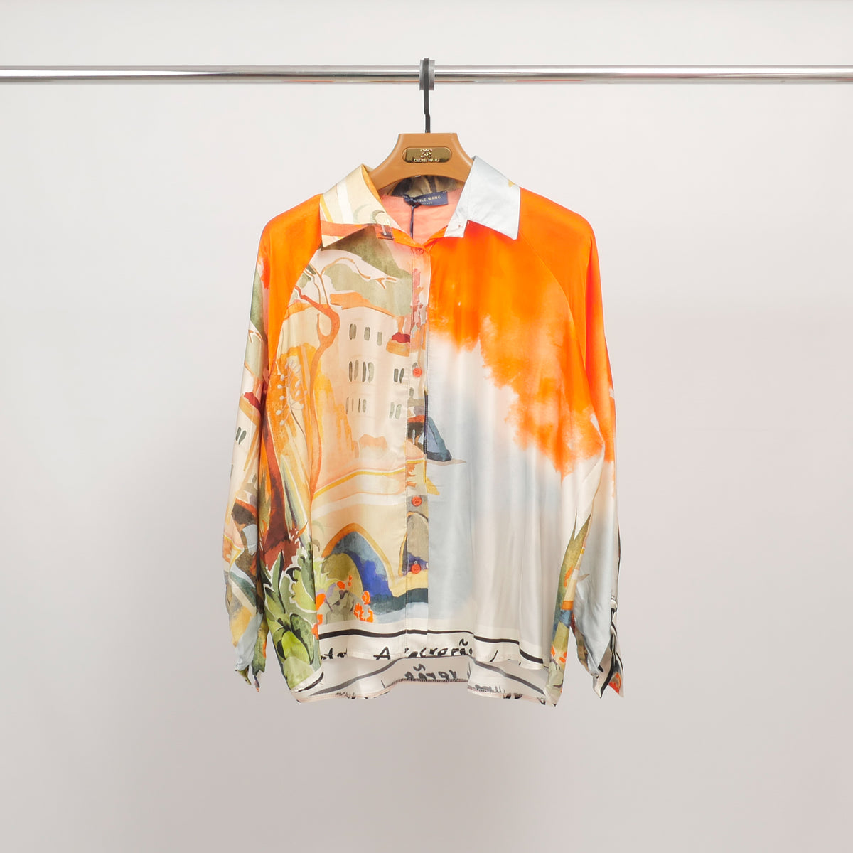 Tunique imprimée aquarelle fluide kd9905vs 22