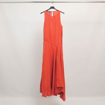Robe longue en lin sans manches TDM57525-2L