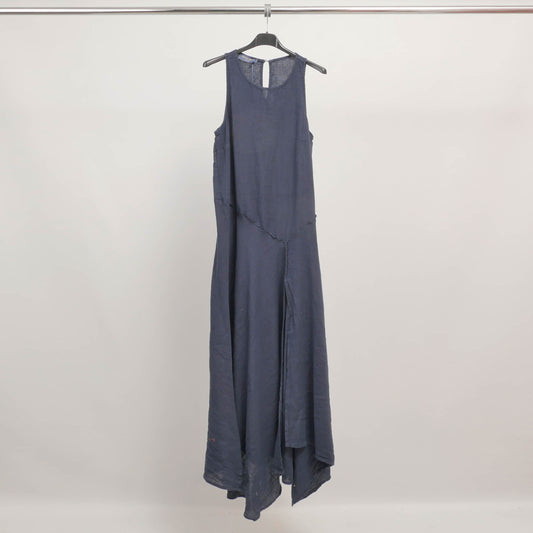 Robe longue en lin sans manches TDM57525-2L