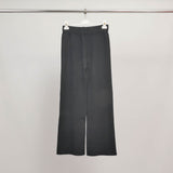 Ultra-Comfortable Straight Leg Knit Trousers HY1728