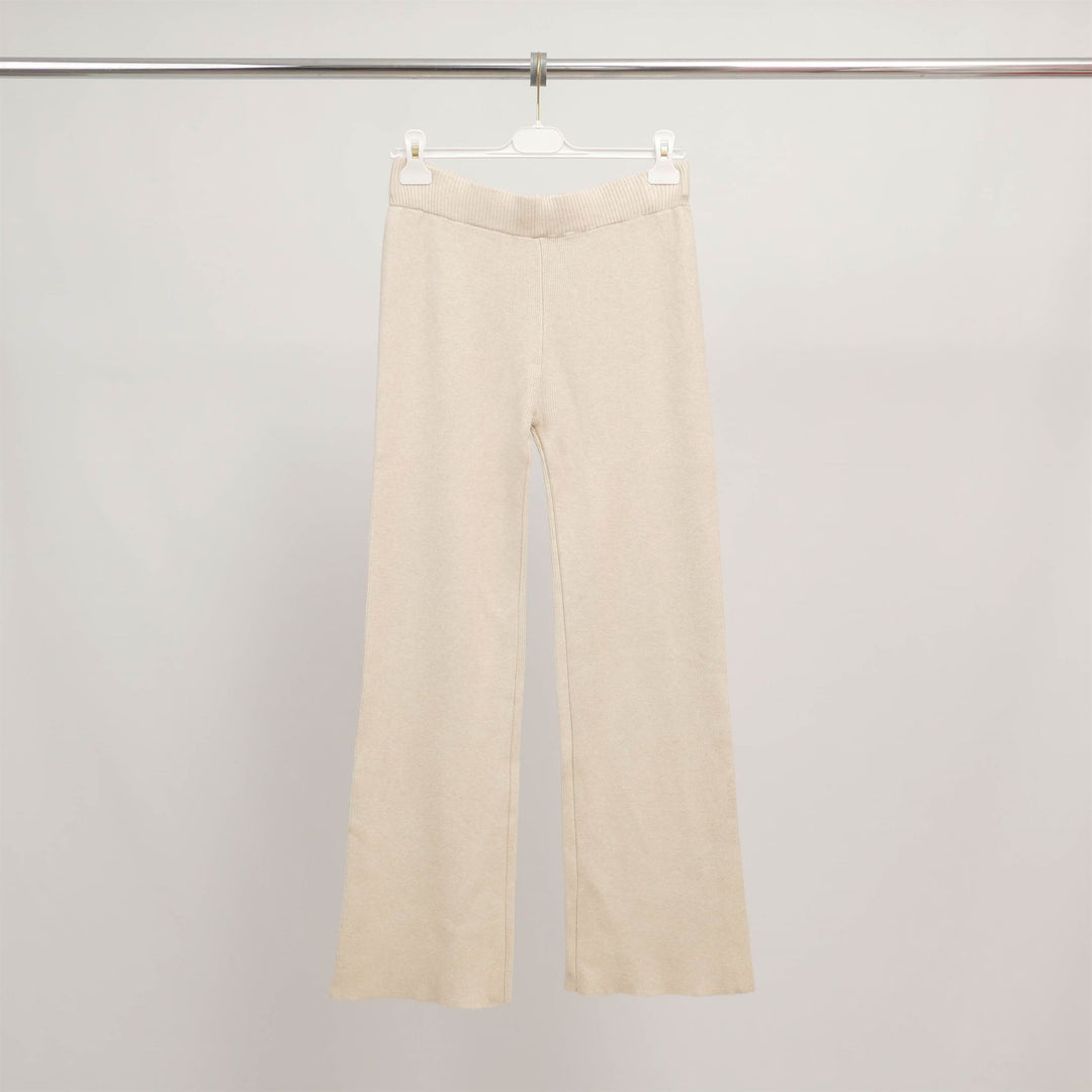 Pantalon Maille Coupe Droite Ultra-Confort HY1728