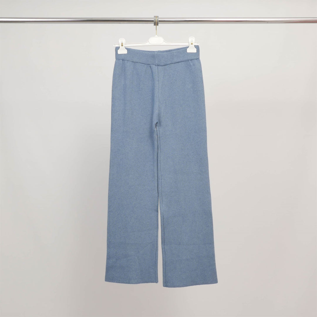 Pantalon Maille Coupe Droite Ultra-Confort HY1728