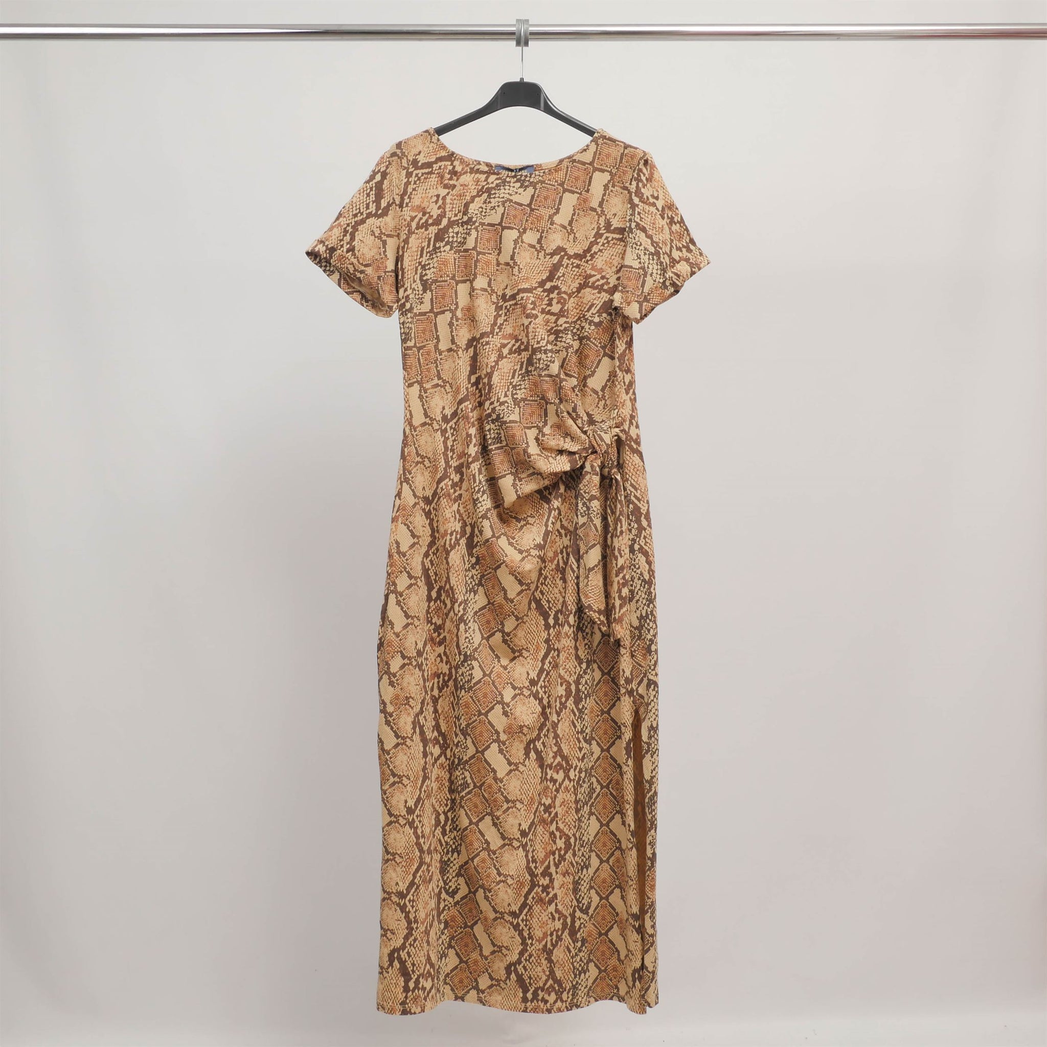 Robe Imprimé Python Coton Stretch TDM23525-4