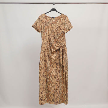 Robe Imprimé Python Coton Stretch TDM23525-4