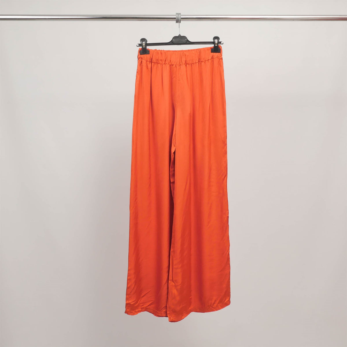 Wide leg flowing viscose trousers tdm26320vs 2