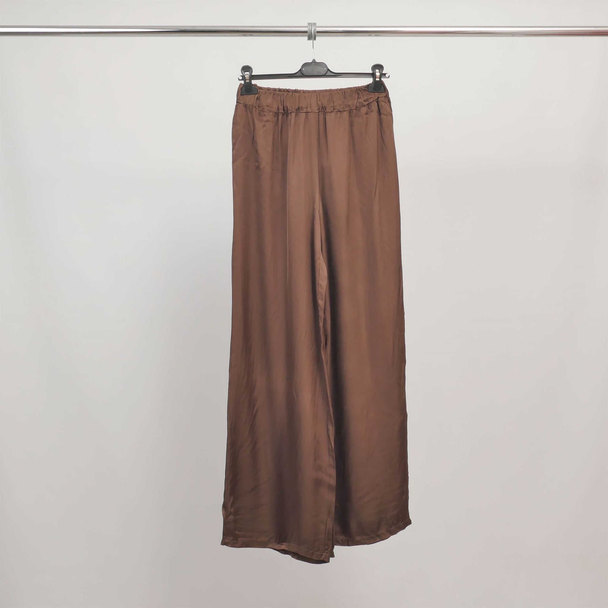 Pantalon large fluide en viscose TDM26320VS-2