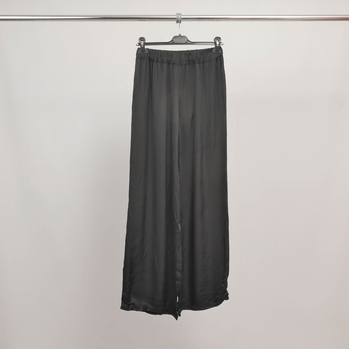 Wide leg flowing viscose trousers tdm26320vs 2