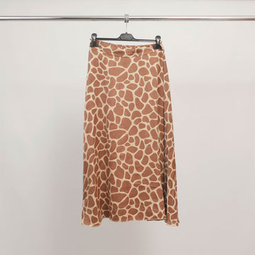 Jupe longue imprimé girafe fluide TDM31919-27