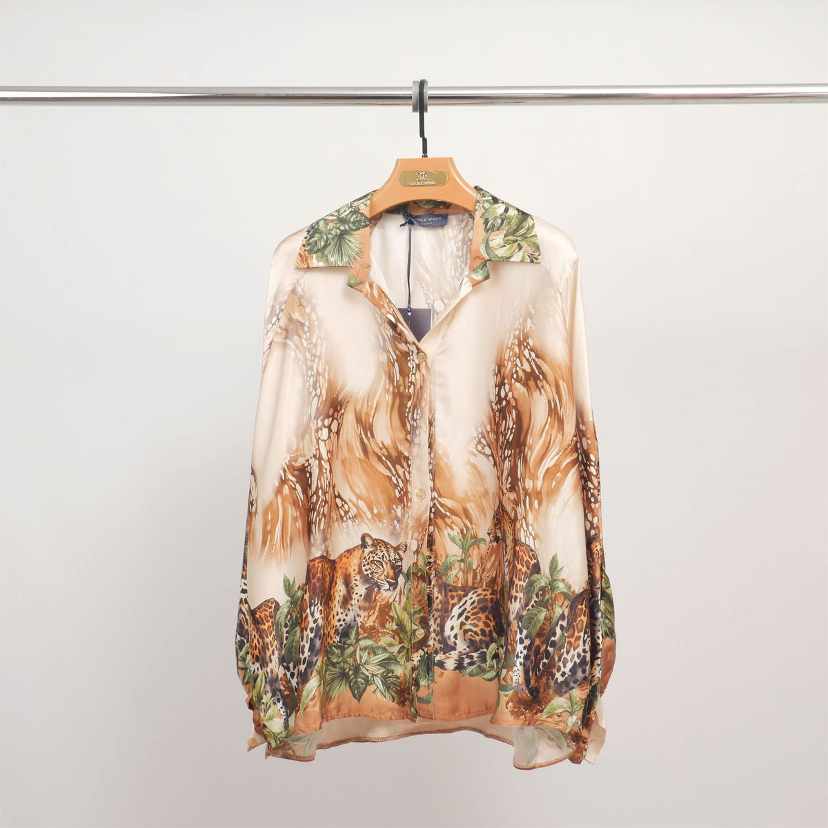 Jungle leopard print tunic kd9027vs 9