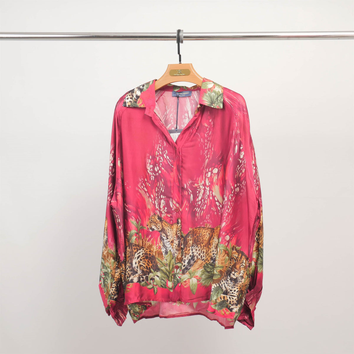 Jungle leopard print tunic kd9027vs 9