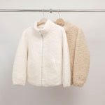 Charger l'image dans la galerie, Veste douce en laine effet mouton DSY25026

