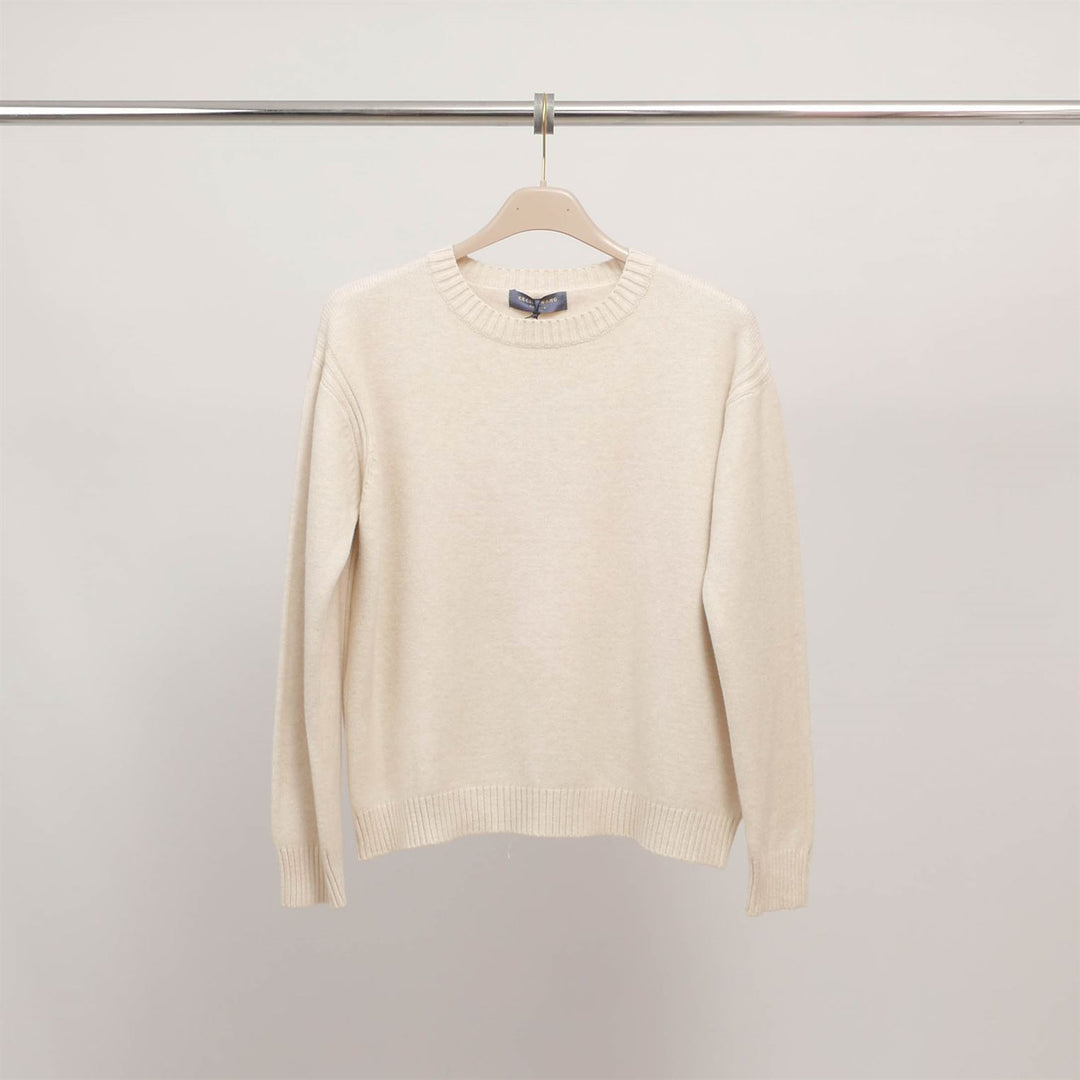 Pull col rond en maille douce DSY9449