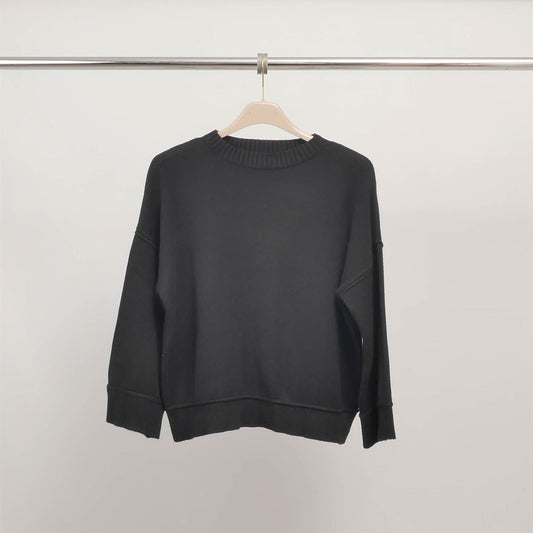 Pull doux col rond en maille fluide DSY9468