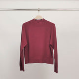 High-neck fine-knit sweater DSY9513
