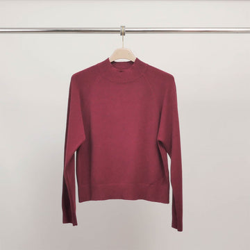 Pull col montant en maille fine DSY9513