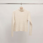 Load image into Gallery viewer, Fitted ribbed turtleneck sweater DSY9546
