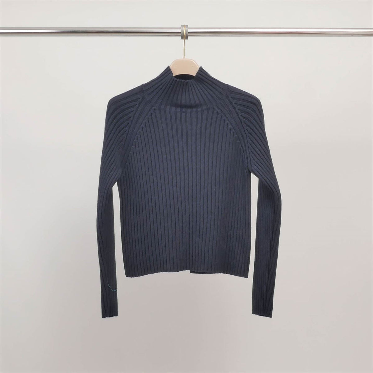 Fitted ribbed turtleneck sweater dsy9546