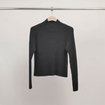 Load image into Gallery viewer, Fitted ribbed turtleneck sweater DSY9546
