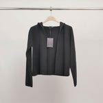 Load image into Gallery viewer, Fine knit jacket with hood DSY9510
