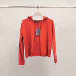 Load image into Gallery viewer, Fine knit jacket with hood DSY9510
