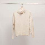 Turtleneck sweater with shimmering threads DSY9492