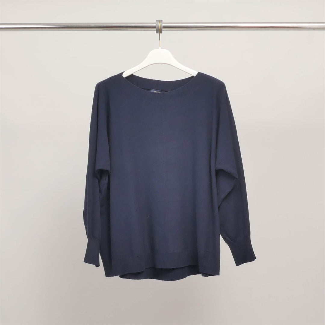 Pull en maille col bateau HY2331