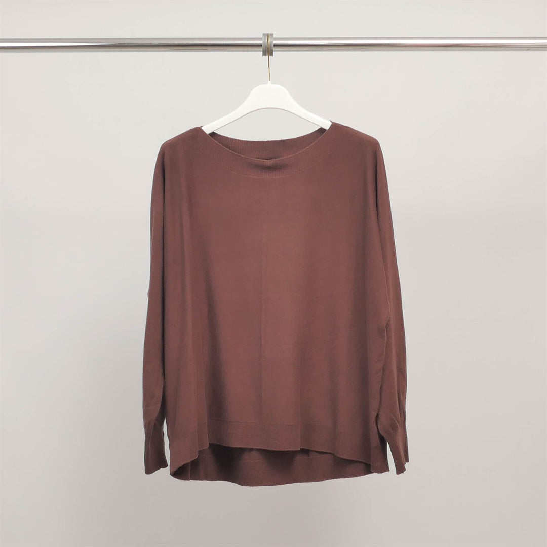 Pull en maille col bateau HY2331