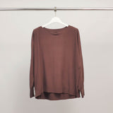 Pull en maille col bateau HY2331