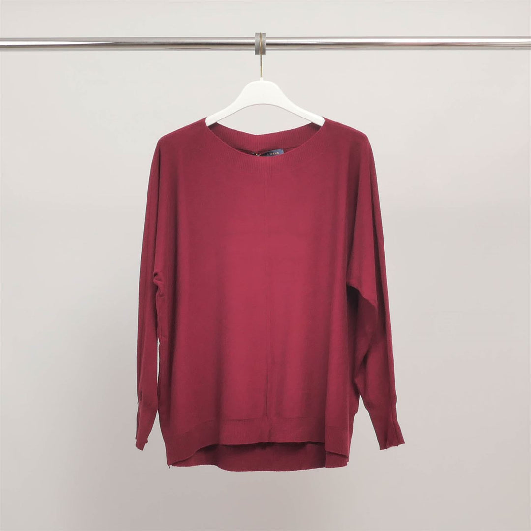 Pull en maille col bateau HY2331