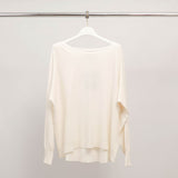 Pull en maille col bateau HY2331