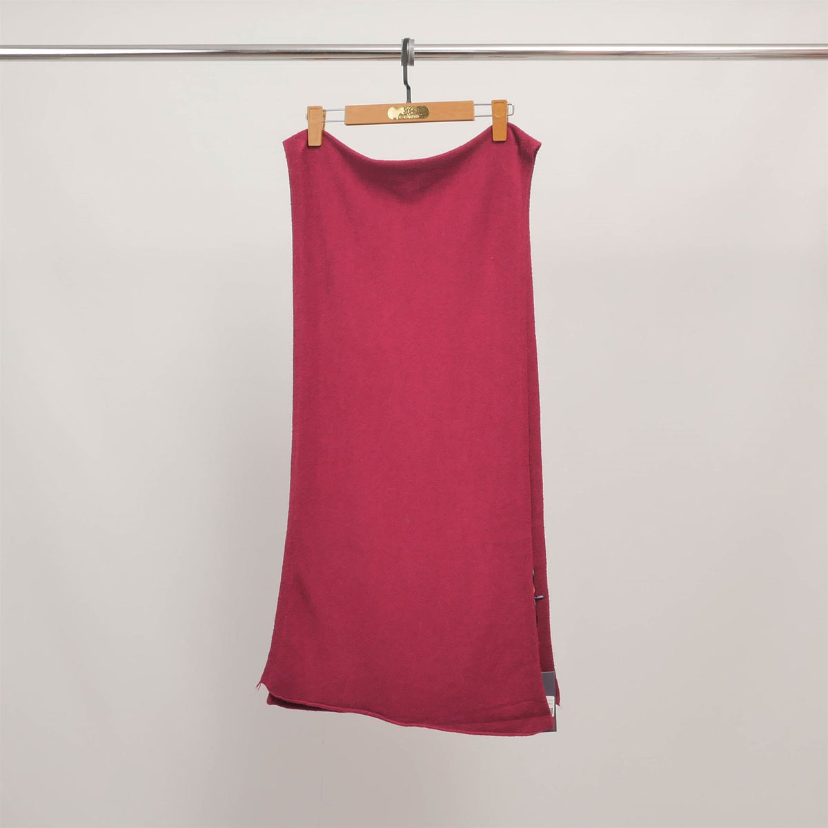 Plain soft knit scarf yf61014