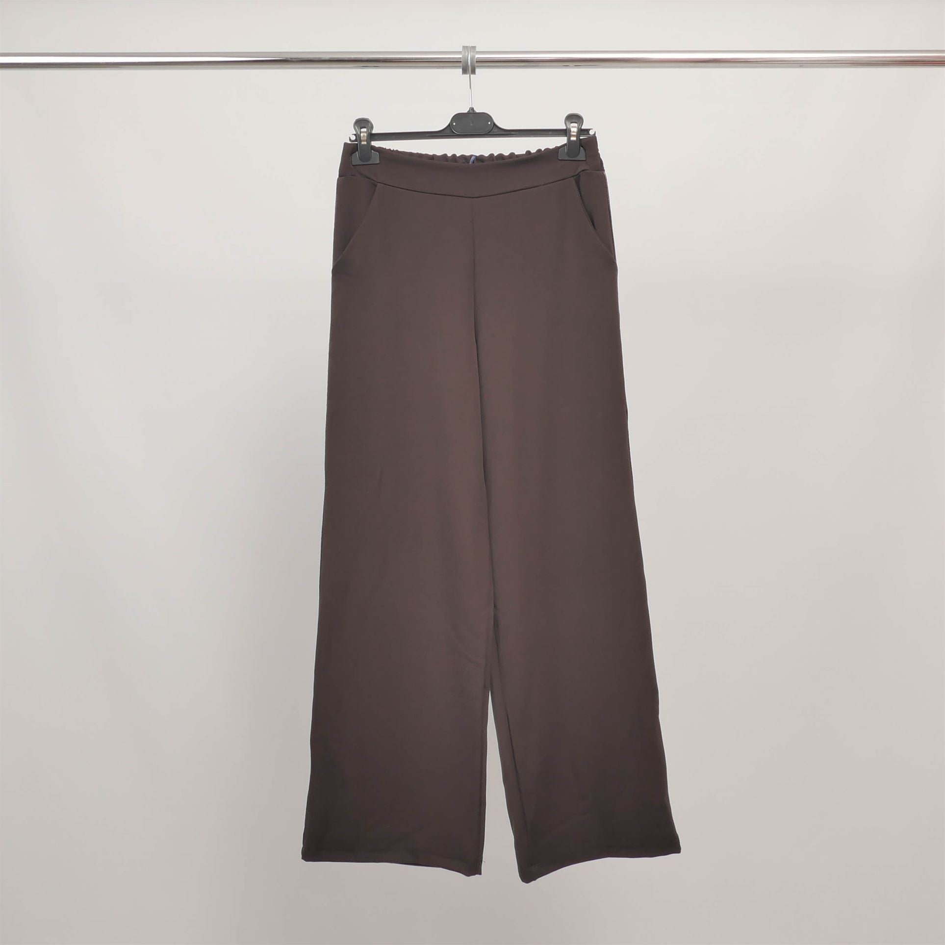 Pantalon fluide taille haute jambes larges TDM71324