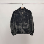 Charger l'image dans la galerie, Blouson fausse fourrure col montant zippé DSY25019
