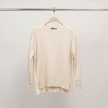 Pull à épaules pailletées DSY9552