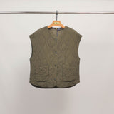 Gilet matelassé sans manches col rond  KD8651-3