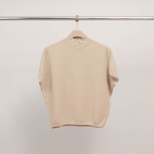 Pull sans manches col montant YF57033
