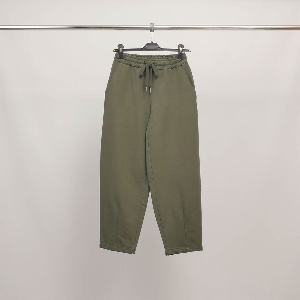 Pantalon droit taille élastiquée cva825261