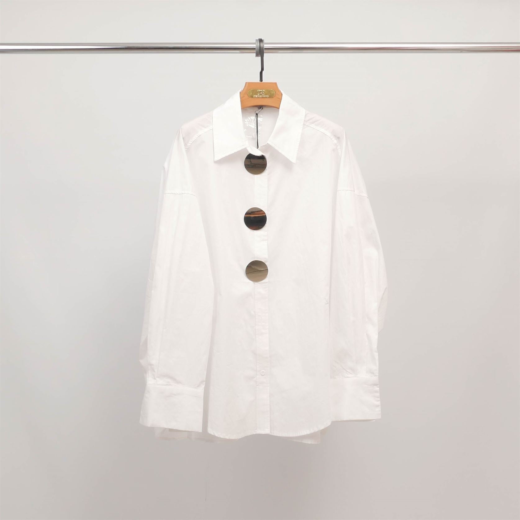 Chemise en coton à maxi boutons MJ264782-S