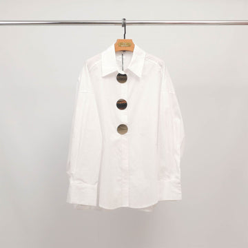 Chemise en coton à maxi boutons MJ264782-S