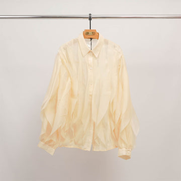 Chemise plissée en voile MJ261960