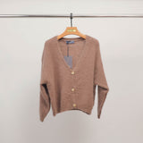 Cardigan doux col V en mohair PJ22222