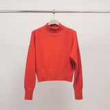 Pull col montant maille brillante DSY9524
